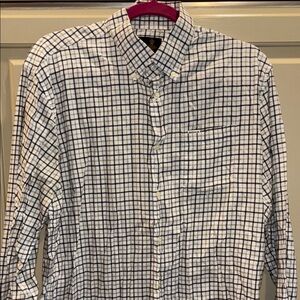 Barbour Black and White Casual Button Down Shirt